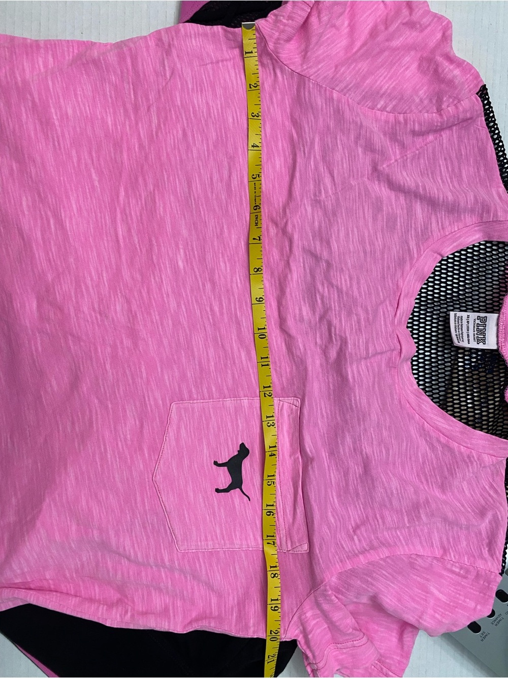 2017 VS Pink leggings & short sleeve tee - mesh detailing on both - Picture 5 of 5
